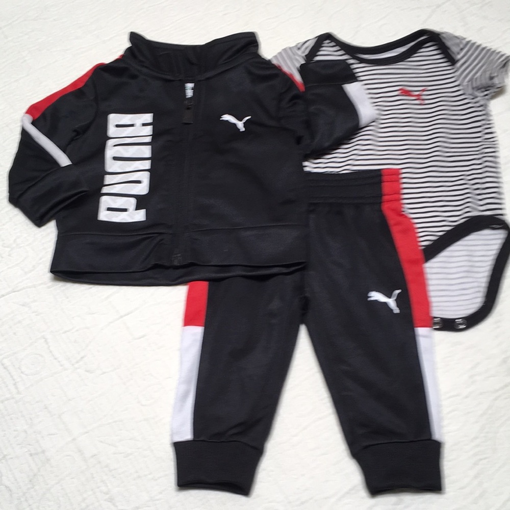 0-3m (2/$20) Puma 3-Piece Set